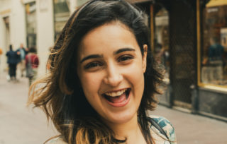 Canva Photo Of A Smiling Woman